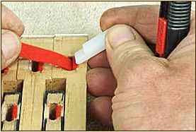 Clotgh position for inserting final caul